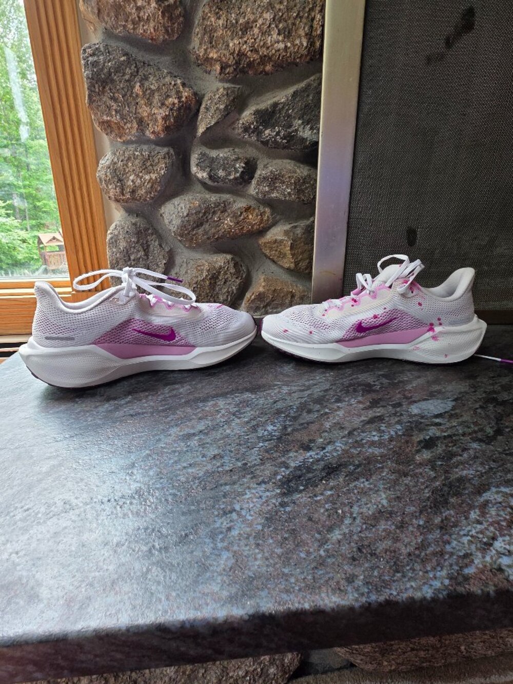 Nike Air Zoom Pegasus Running Sneakers Size 8 - Picture 8 of 15